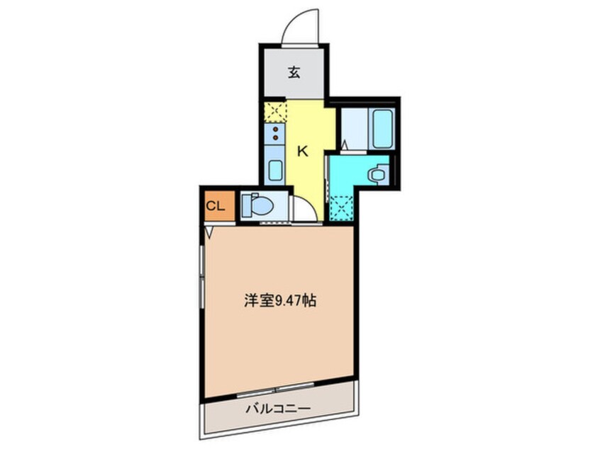 間取図 キャルムコート星田２番館