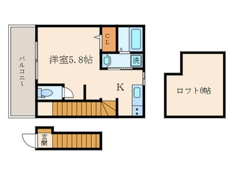 間取図 あんしん＋稲葉荘