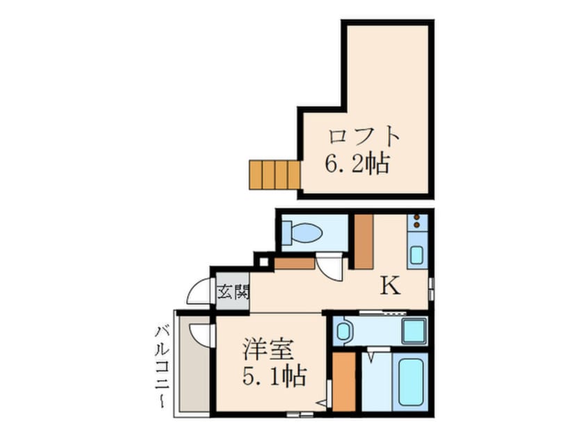 間取図 あんしん＋稲葉荘