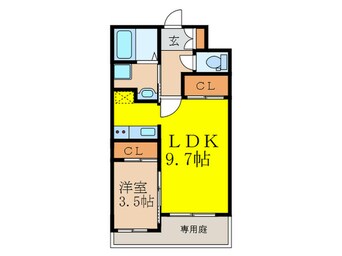 間取図 Prosper ALBION