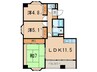 ミーテ・パラッツォ枚方公園 3LDKの間取り