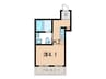 福の荘 1Kの間取り