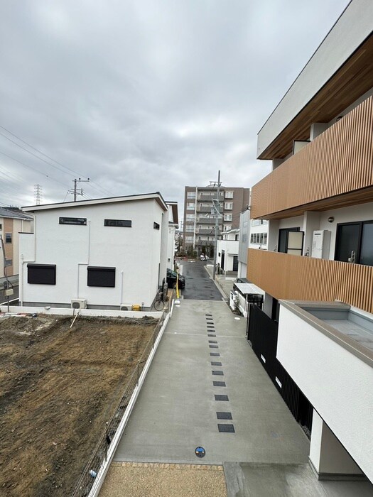 室内からの展望 キャルムコート交野2番館