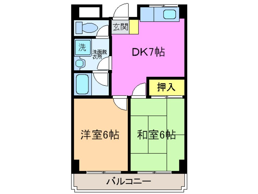 間取図 澤村マンション