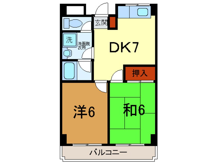 間取図 澤村マンション