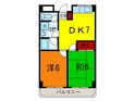 澤村マンションの間取図