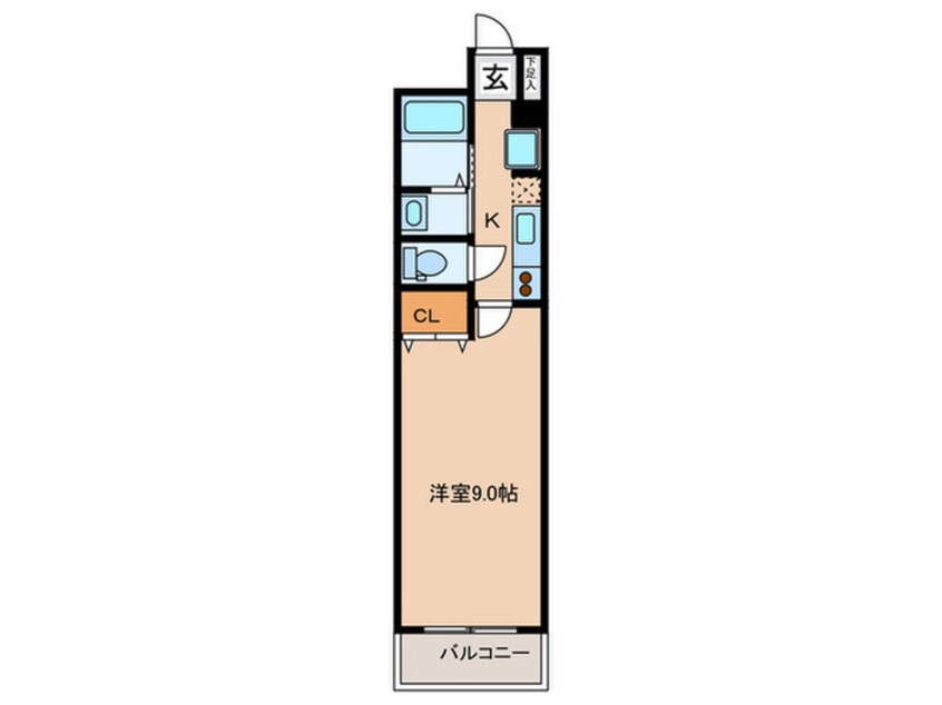 間取図 ベルフラワ－都島