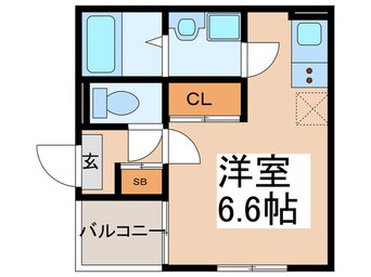 間取図 ハーモニーテラス北加賀屋