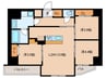 アーバネックス塚口 3LDKの間取り