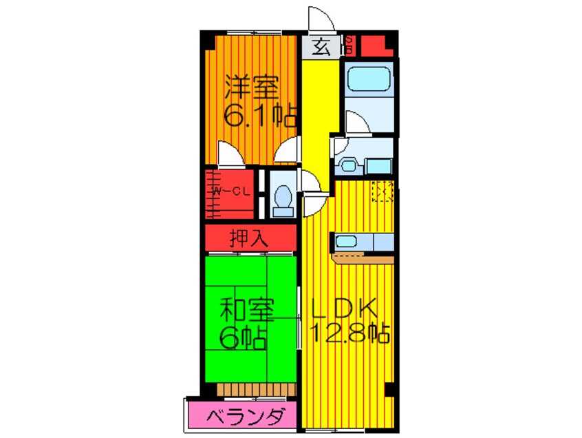 間取図 ナカタ４