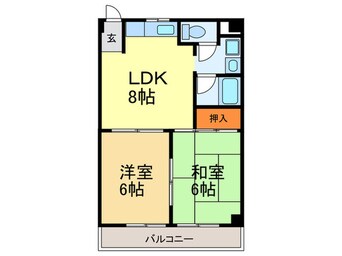 間取図 カンタル御影