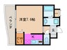 ウィスタリア京橋 1Kの間取り