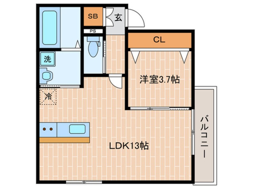 間取図 仮)西明石南町新築