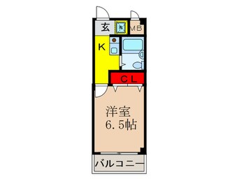 間取図 ラポ－ル吹田