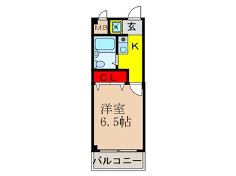 間取図 ラポ－ル吹田