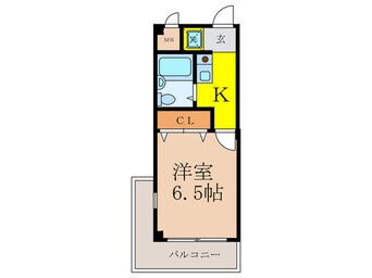 間取図 ラポ－ル吹田