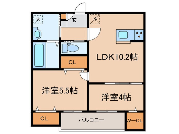 間取り図 KRM　RESIDENCE　TSUKAGUCHI