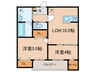 KRM　RESIDENCE　TSUKAGUCHI 2LDKの間取り