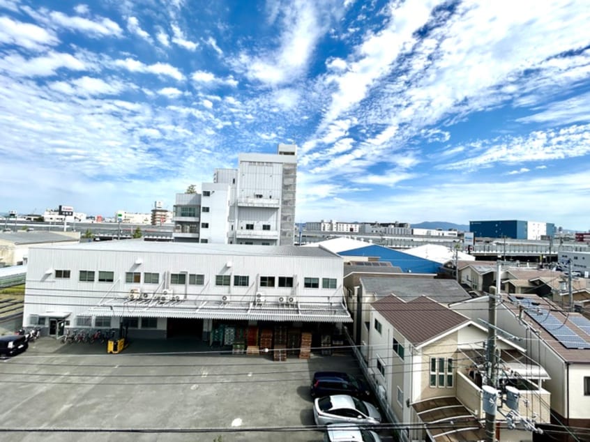 室内からの展望 摂津第７マンション
