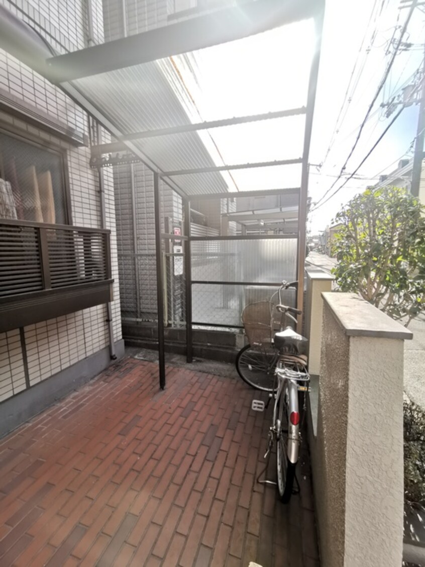 駐輪場 河庄マンション