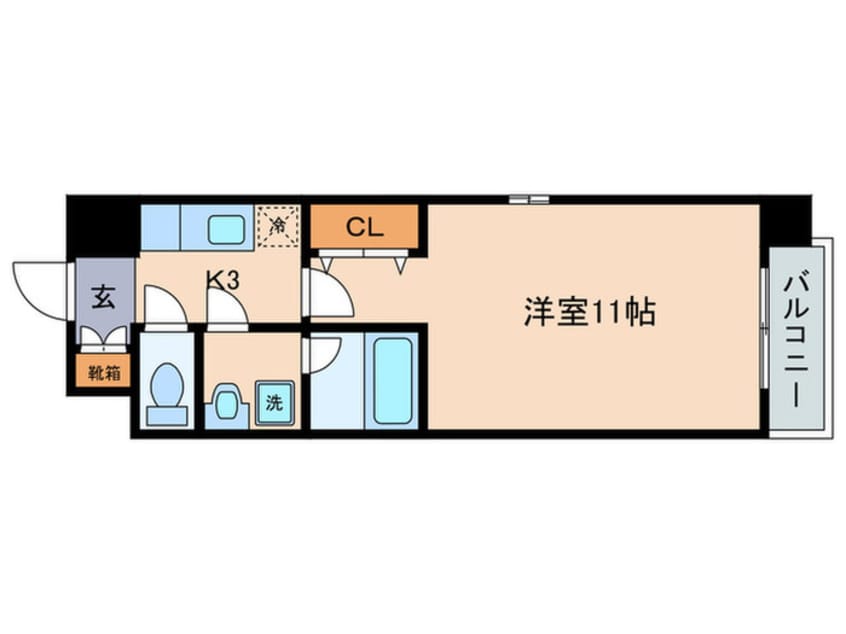 間取図 クエスト西大路