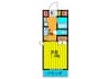 Ｍｓ　ＦＬＡＴ 1Kの間取り