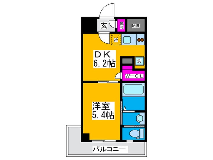 間取り図 GOLDEN HILLSS ３番館