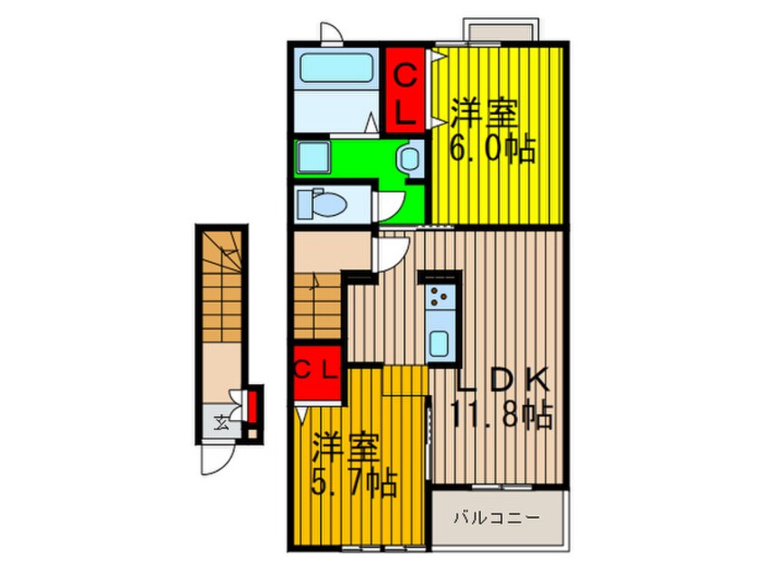 間取図 ビエント