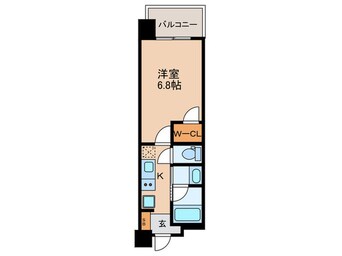 間取図 リビオメゾン西天満