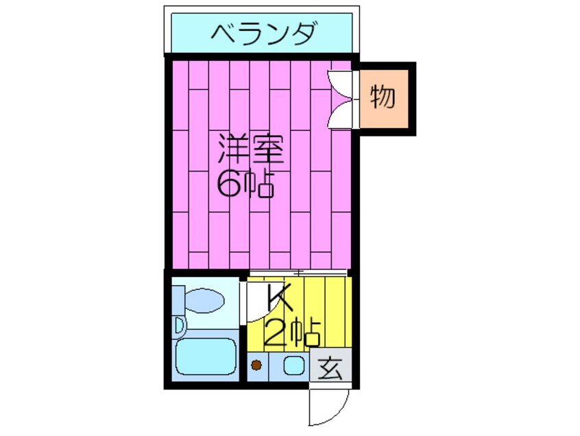 間取図 シャルマン池田３３