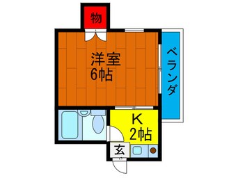 間取図 シャルマン池田３３