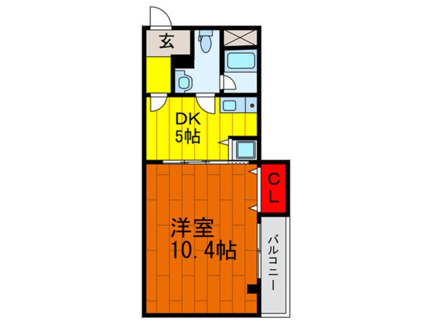 間取図 アクロス大日アパートメントⅡ