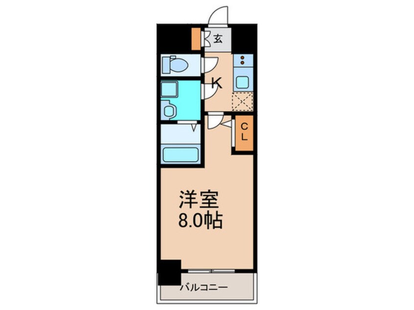 間取図 アルグラッド福島SOUTH