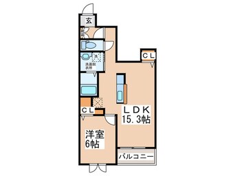 間取図 フルールラズリン