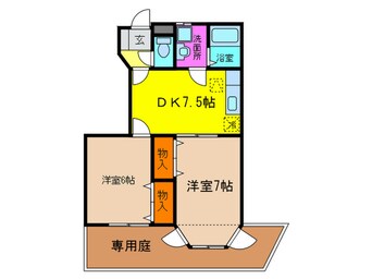 間取図 サンリットヒルＤ棟