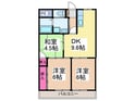 ダイヤモンドハイツの間取図