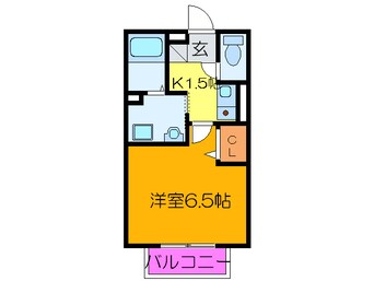 間取図 Ｍｓ　エクレ－ル