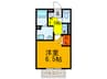 Ｍｓ　エクレ－ル 1Kの間取り