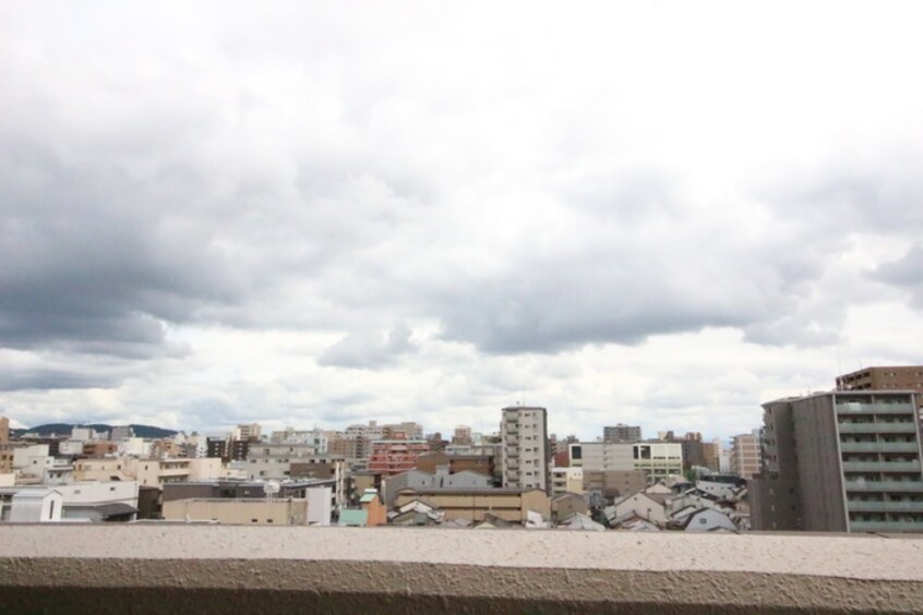 室内からの展望 サンクチュアリ二条城Ⅱ