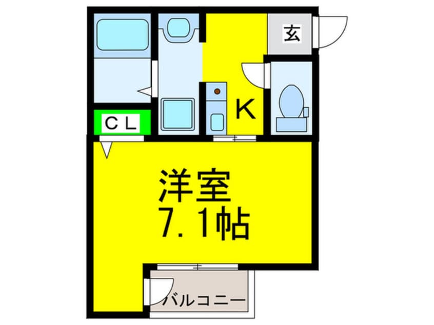 間取図 エム・ステージ香ヶ丘