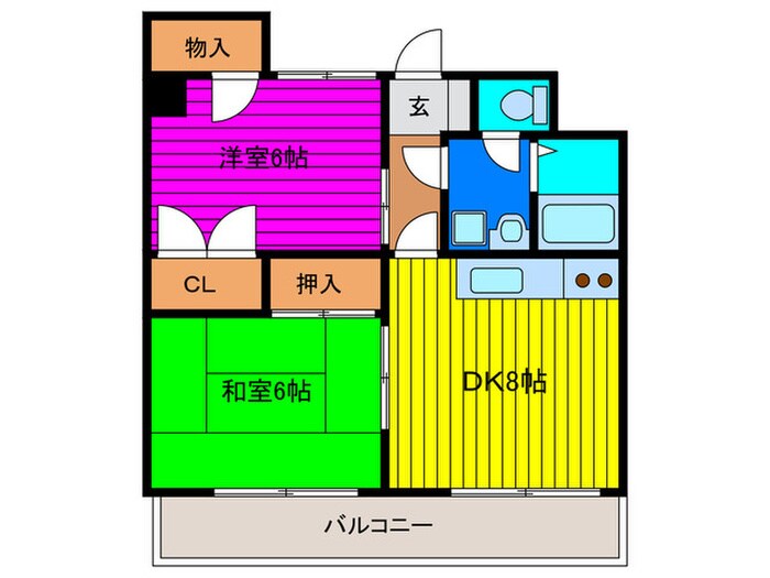 間取り図 M´sﾚｼﾞﾃﾞﾝｽ城東中央