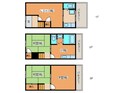 加美正覚寺１丁目貸家の間取図