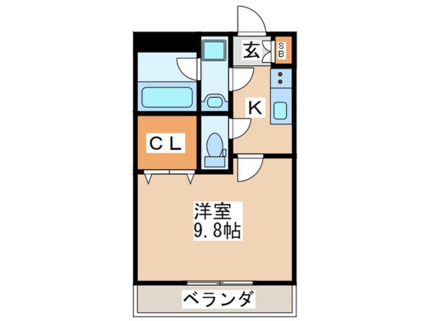 間取図 フリーディオ門真Ⅲ