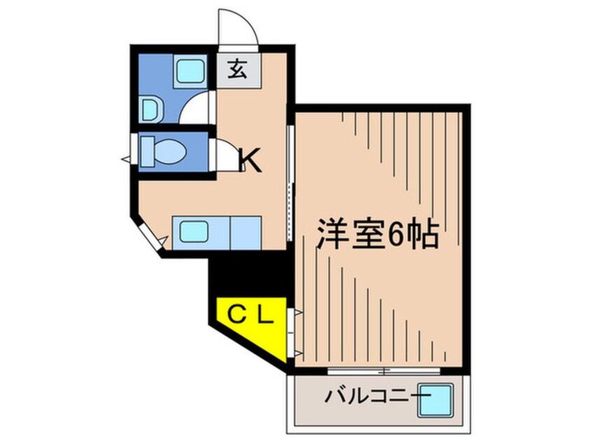 間取図 シティ－ハイツ二宮