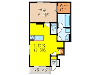 間取図 クレメント桜の町