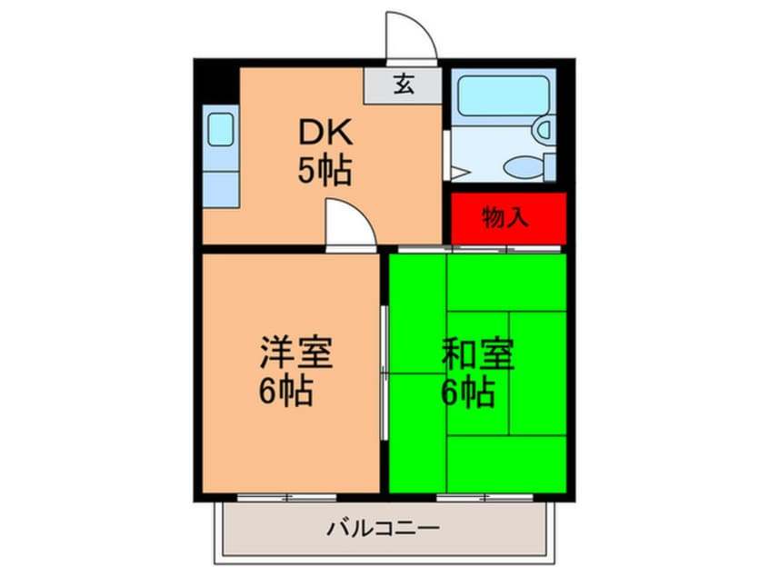 間取図 ラパンジール駒川