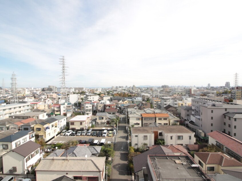 室内からの展望 ブランTAT尼崎七松町Ⅰ