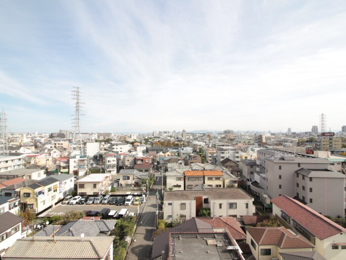 室内からの展望 ブランTAT尼崎七松町Ⅰ