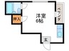 翠ビル 1Rの間取り