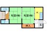 第２中野マンション 2Kの間取り